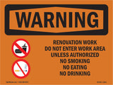 Renovation Work Do Not Enter Work Area