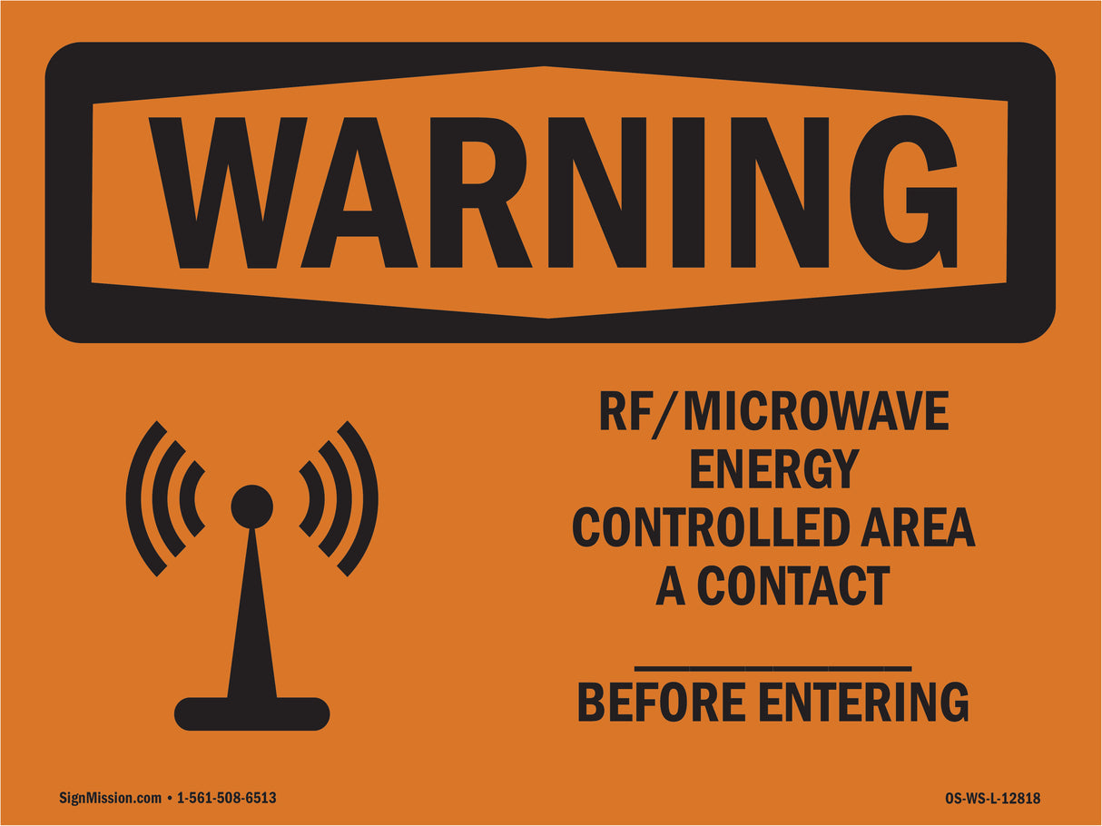 Rf Microwave Energy Controlled Area Custom