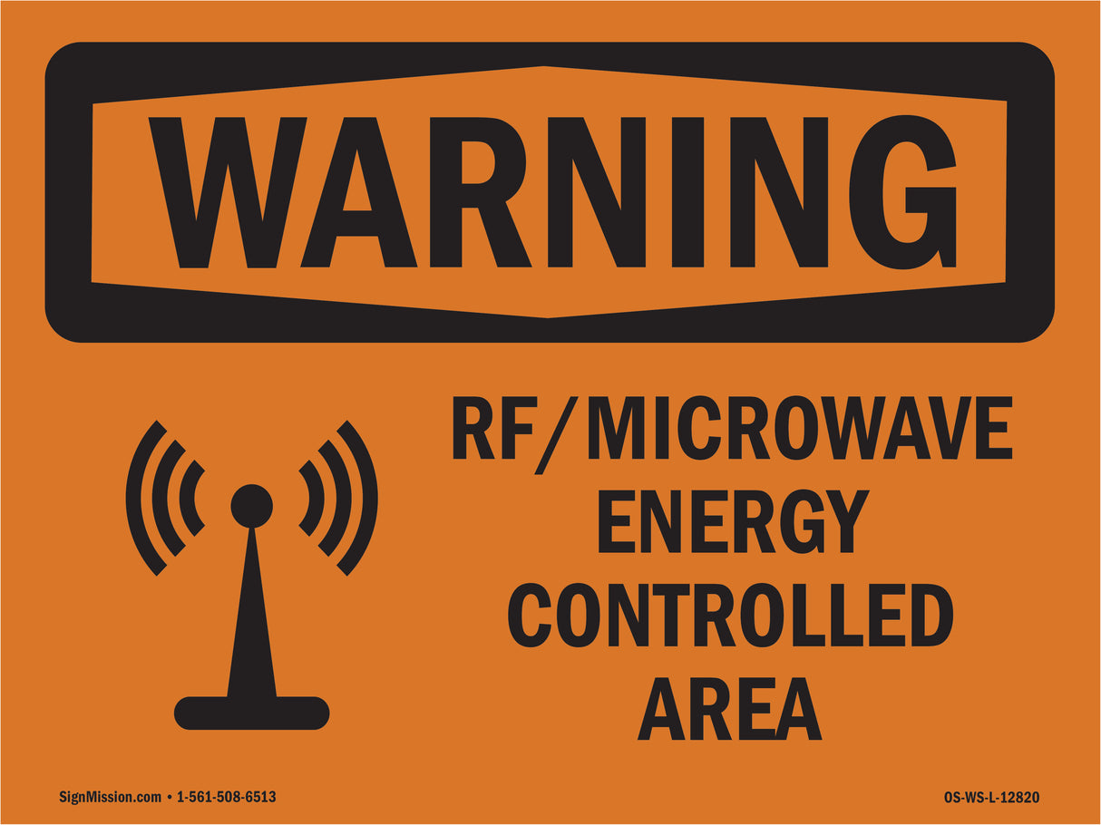 Rf Microwave Energy Controlled Area