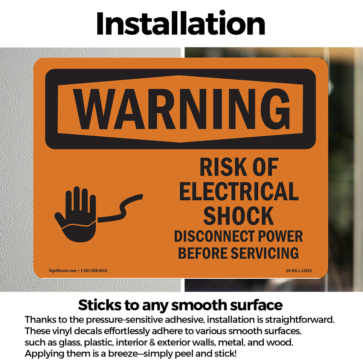 Risk Of Electrical Shock Disconnect
