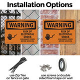 Risk Of Electrical Shock Disconnect