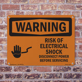 Risk Of Electrical Shock Disconnect