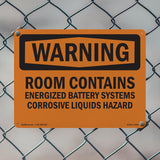 Room Contains Energized Battery