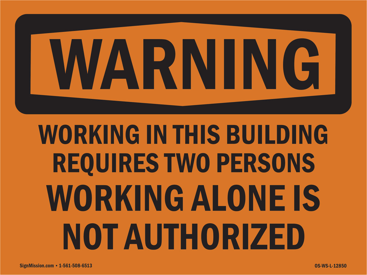 Two Persons Required