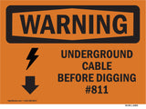 Underground Cable Call #811 Bilingual