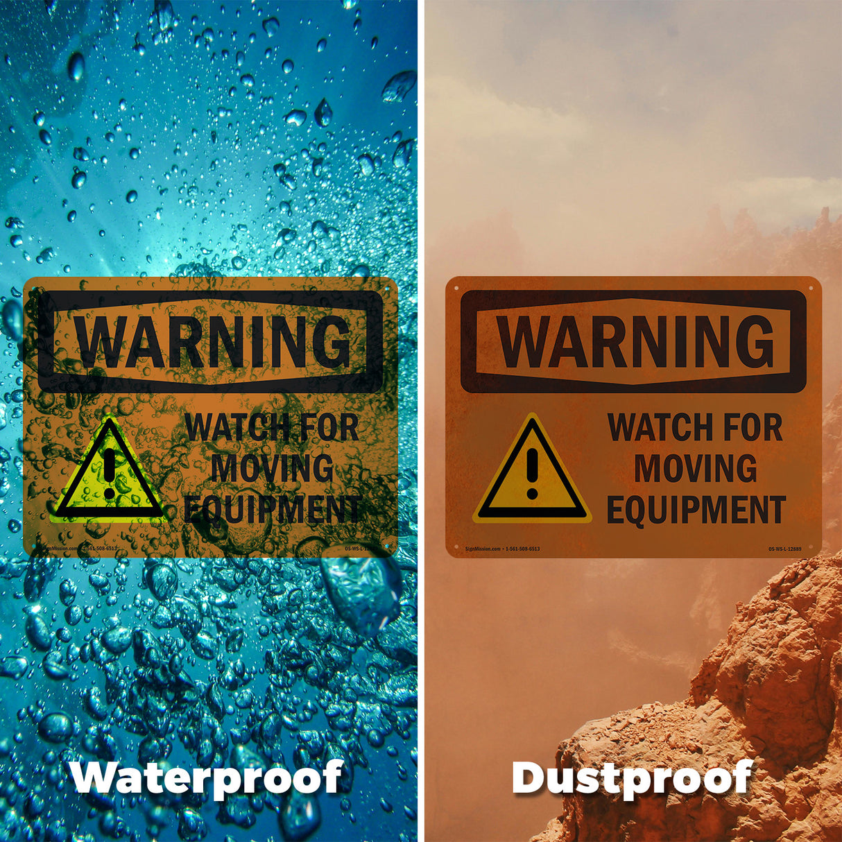 Watch For Moving Equipment