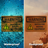 Watch For Moving Equipment
