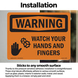 Watch Your Hands And Fingers Bilingual