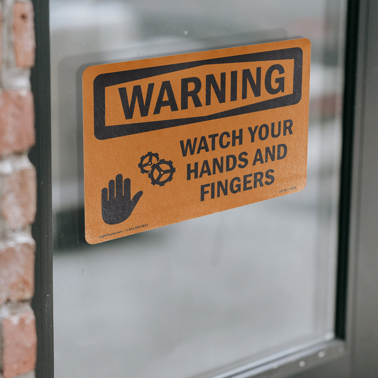 Watch Your Hands And Fingers Bilingual