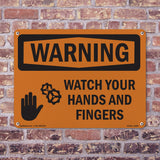 Watch Your Hands And Fingers Bilingual