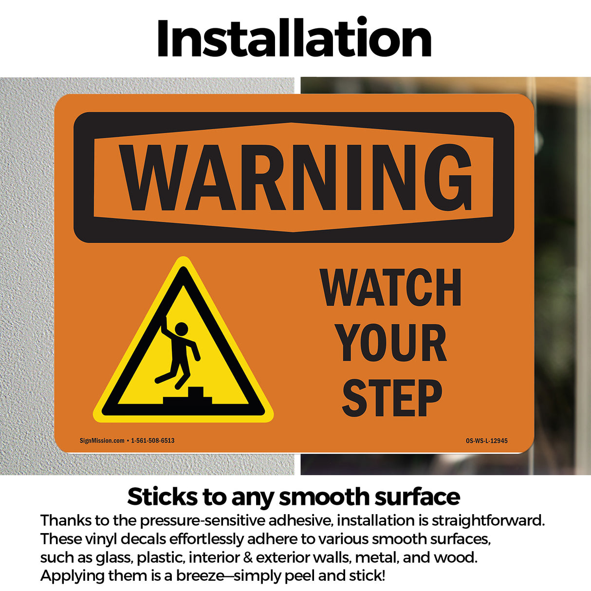 Watch Your Step With Symbol