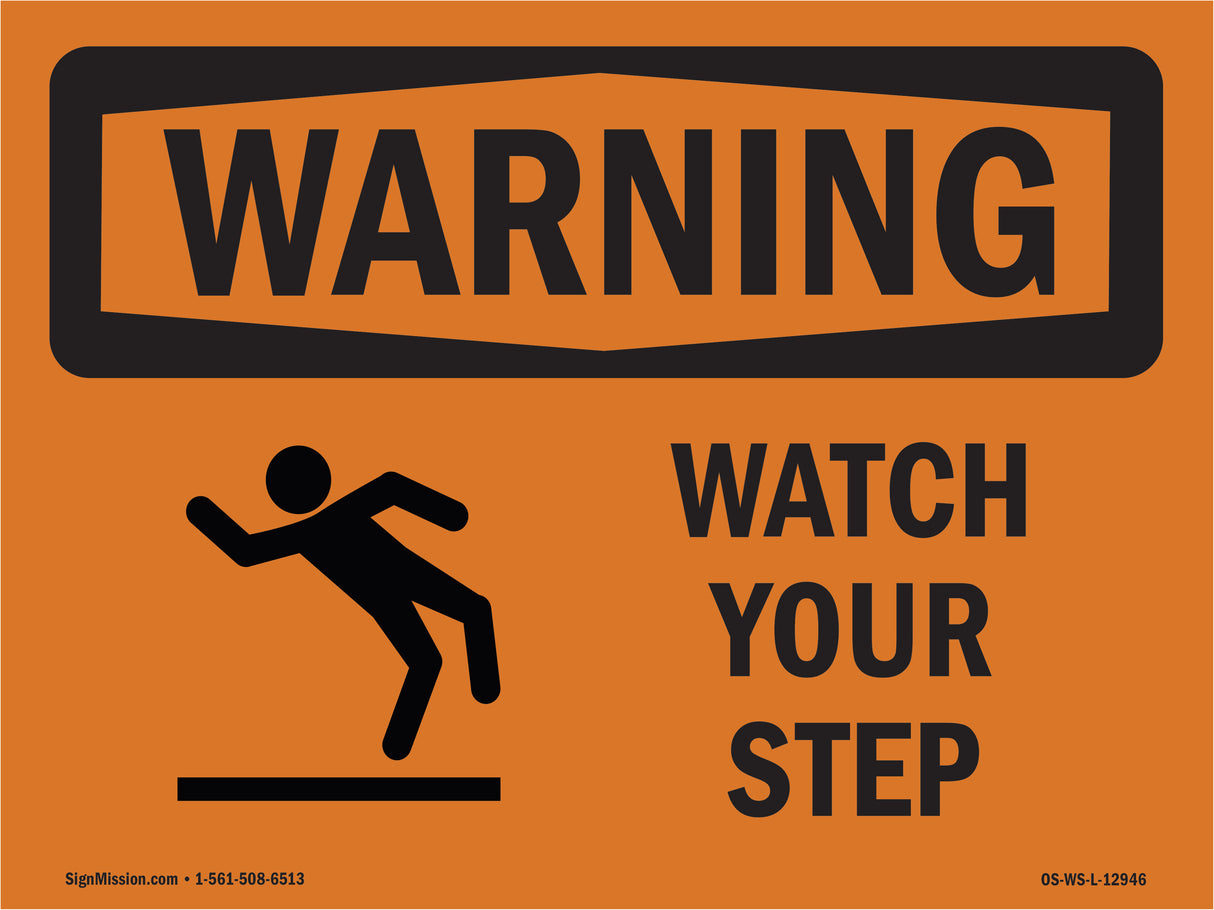 Watch Your Step With Symbol