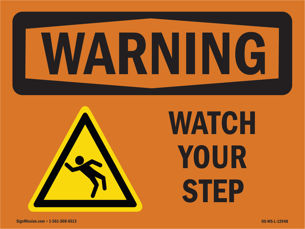 Watch Your Step With Symbol