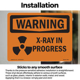 X-Ray In Progress With Symbol