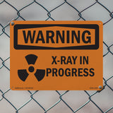 X-Ray In Progress With Symbol