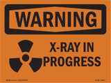 X-Ray In Progress With Symbol