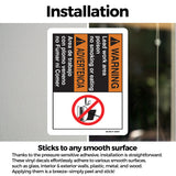 Lead Work Area Poison No Smoking Or Eating