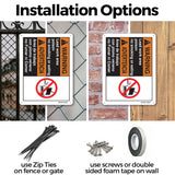 Lead Work Area Poison No Smoking Or Eating