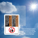 Lead Work Area Poison No Smoking Or Eating