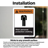 Wear Personal Protection Clothing