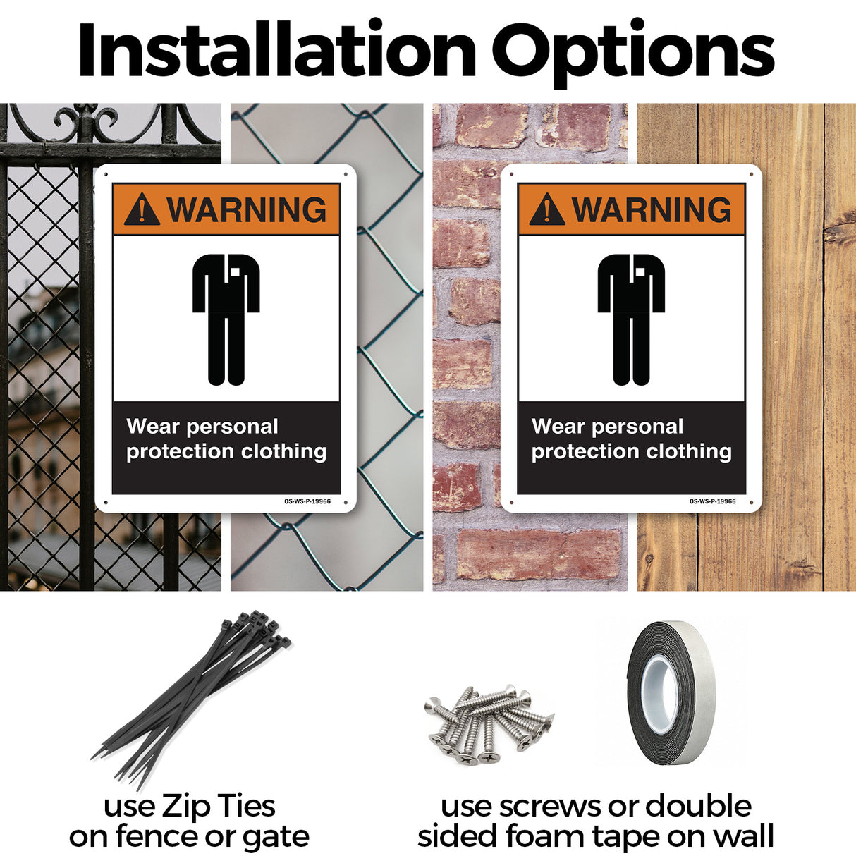 Wear Personal Protection Clothing