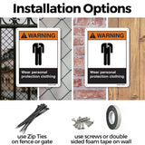 Wear Personal Protection Clothing