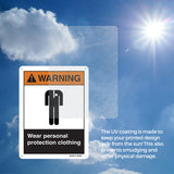 Wear Personal Protection Clothing
