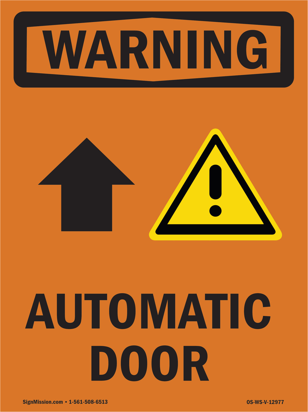 Automatic Door [Up Arrow] With Symbol