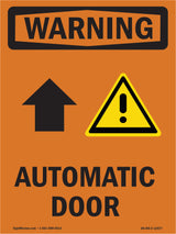 Automatic Door [Up Arrow] With Symbol