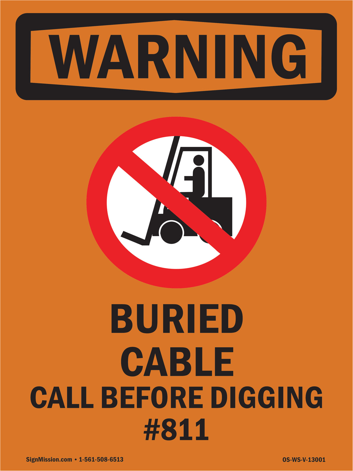 Buried Cable Call Before Digging #811