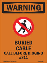 Buried Cable Call Before Digging #811