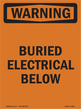 Buried Electrical Below