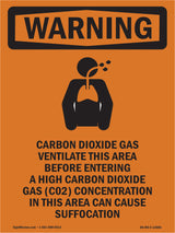 Carbon Dioxide Gas Ventilate With Symbol