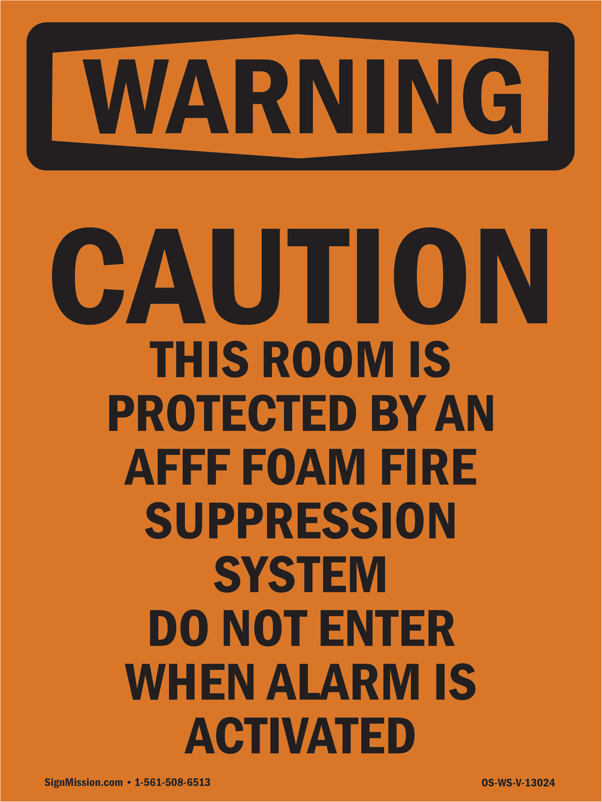 Caution This Room Is Protected By An Afff