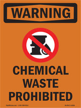 Chemical Waste Prohibited