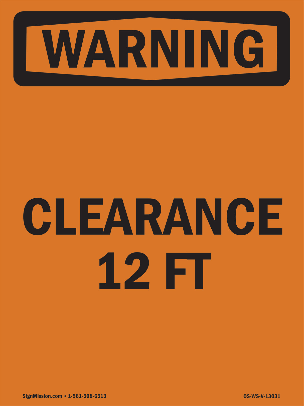 Clearance 12 Ft