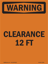 Clearance 12 Ft