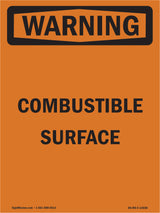Combustible Surface