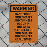 Dangerous Mine Shafts And Tunnels Occur