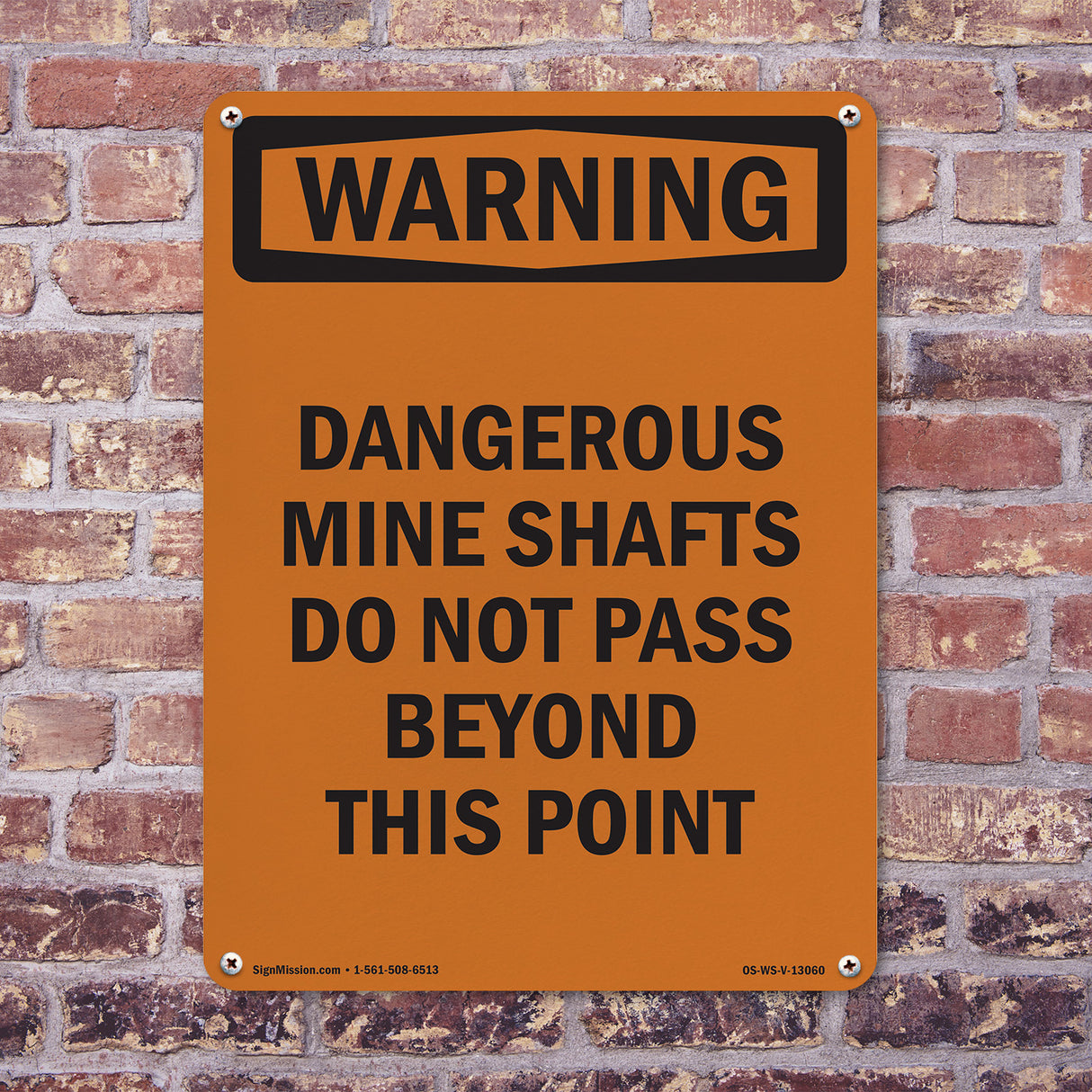 Dangerous Mine Shafts Do Not Pass Beyond