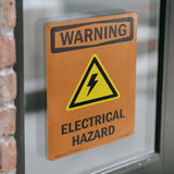 Electrical Hazard With Symbol
