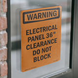 Electrical Panel 36 Clearance Do Not Block