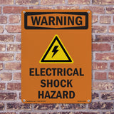 Electrical Shock Hazard With Symbol