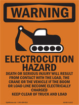 Electrocution Hazard Crane