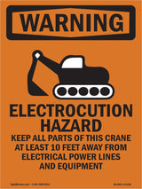 Electrocution Hazard Crane