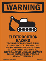 Electrocution Hazard Crane