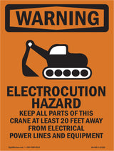 Electrocution Hazard Crane