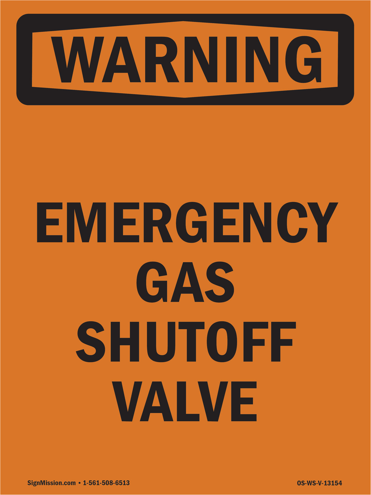 Emergency Gas Shutoff Valve