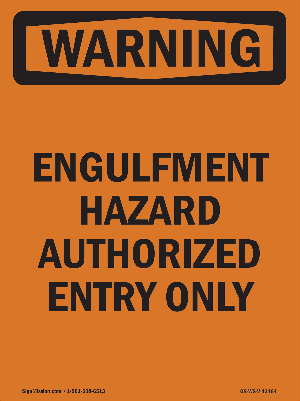Engulfment Hazard