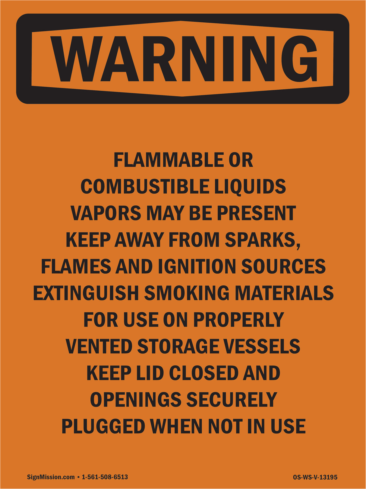 Flammable Or Combustible Liquids Vapors
